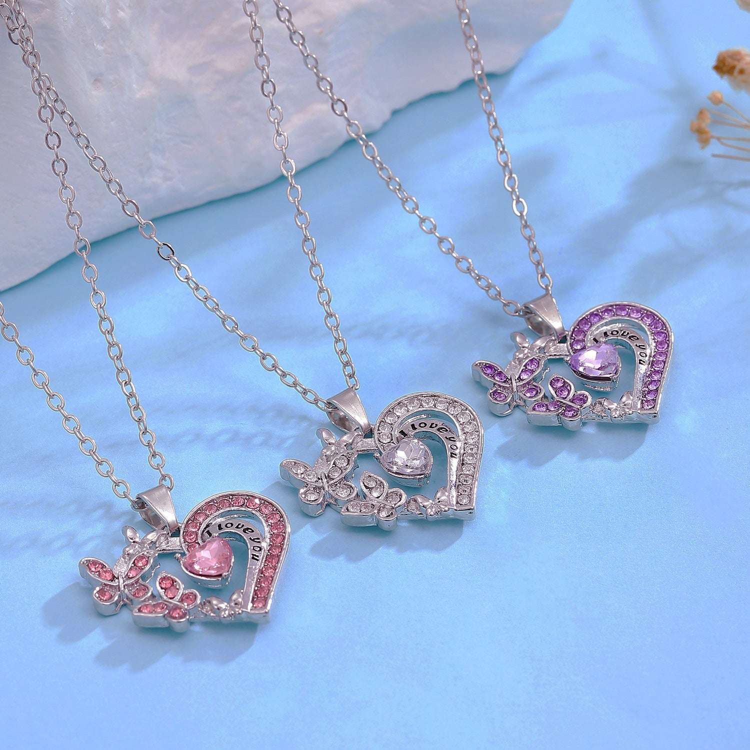 I LOVE YOU BUTTERFLY HEART