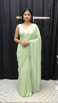Sequin saree