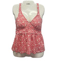 New Draper James Womens Large UPF 50+ Summer Picnic Halter Swim Top ONLY
