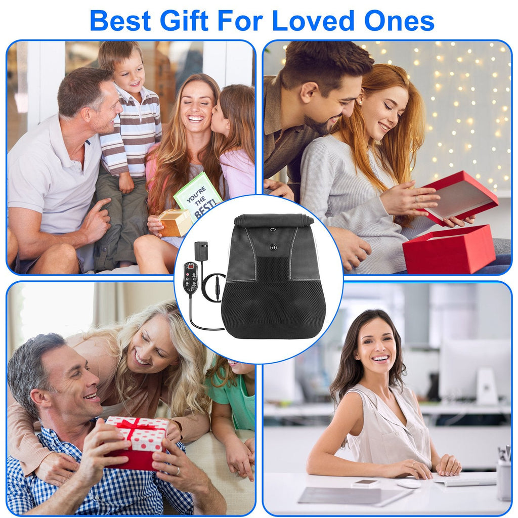 Heated Massage Pillow for Full Body Relief