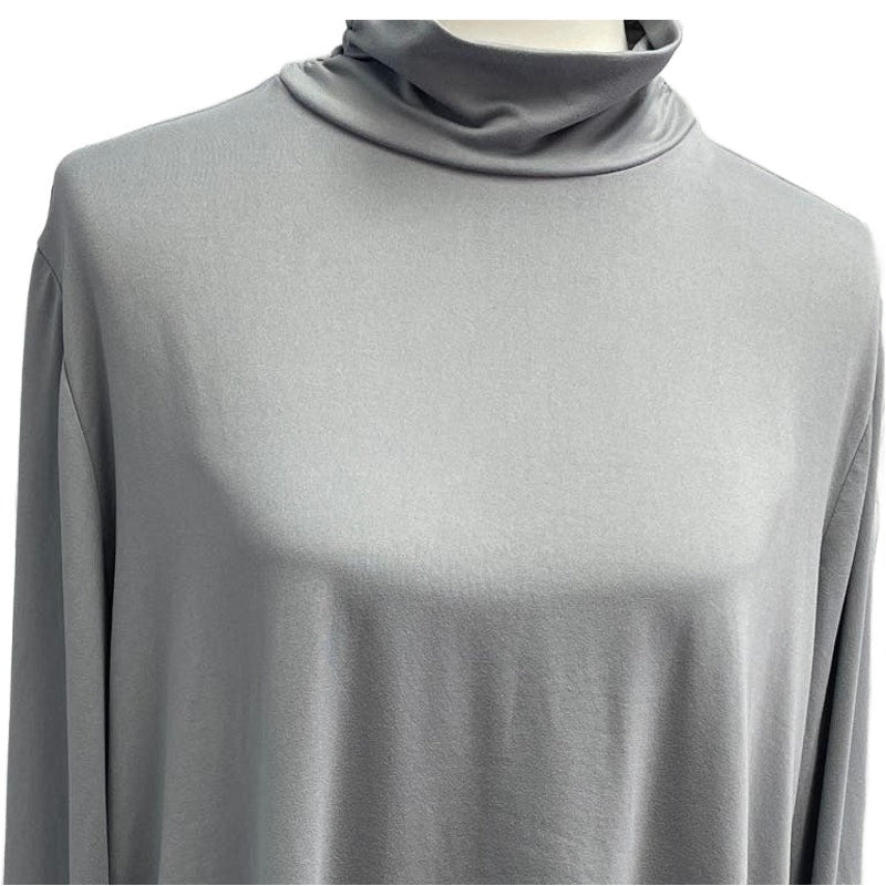 Lane Bryant Womens Plus Size 22/24 Flowy Polyester Blend Long Sleeve Turtleneck