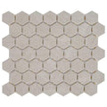 Open Box Daltile Nova Falls Gray 10 in. x 12 in. Glazed Ceramic Hexagon Mosaic Tile (9.72 sq. ft./Case)