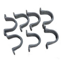 7 New Garner Bender 1" Two Hole Plastic Pipe Home Improvement Straps