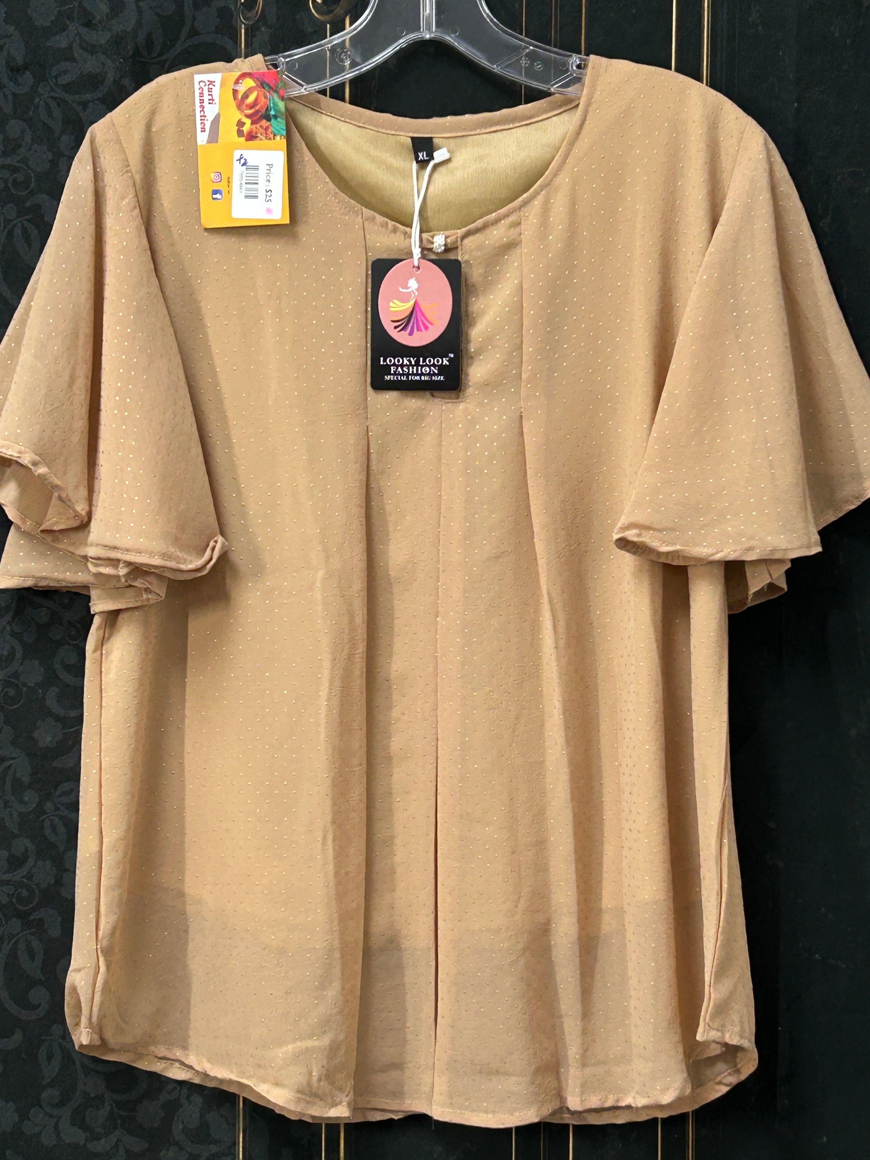 Chiffon short kurti: CLEARANCE SALE