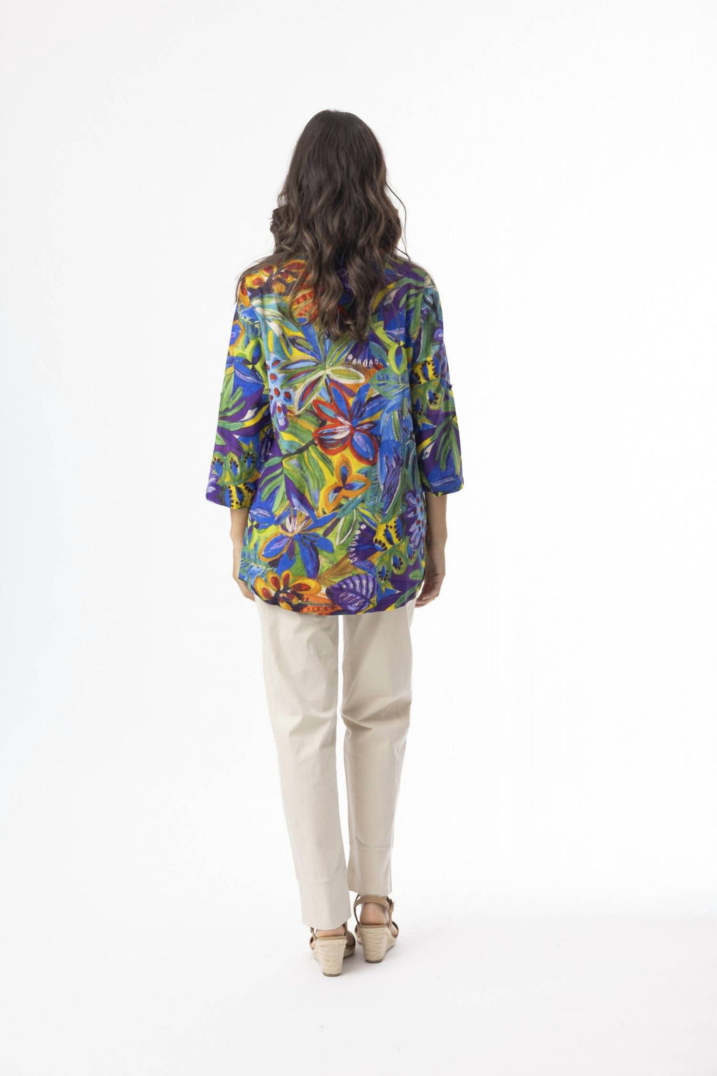 Zapallar Pleated Long Sleeve Top
