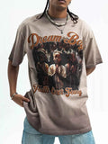 Stylish Men's Half Sleeve Graphic Tee