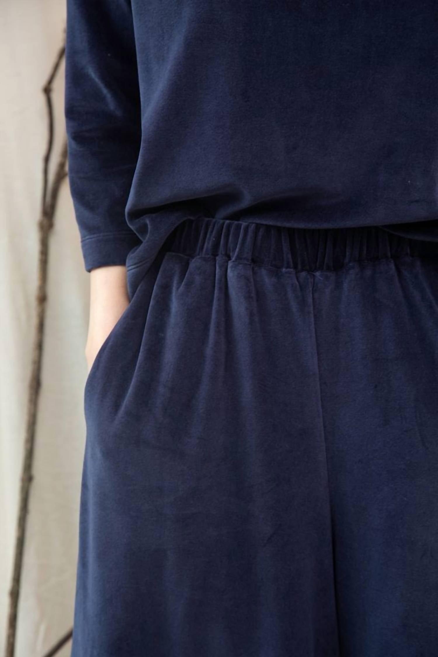 Odette Organic Cotton Felpe Trouser Pant