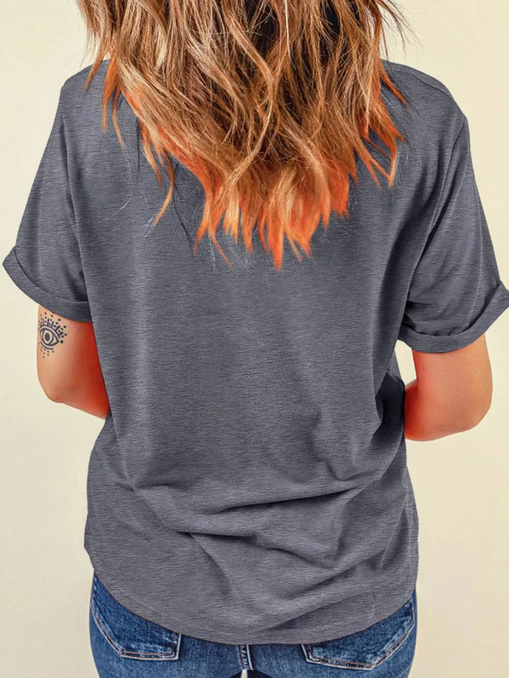 Plus Size Spooky Season Halloween Graphic T Shirt