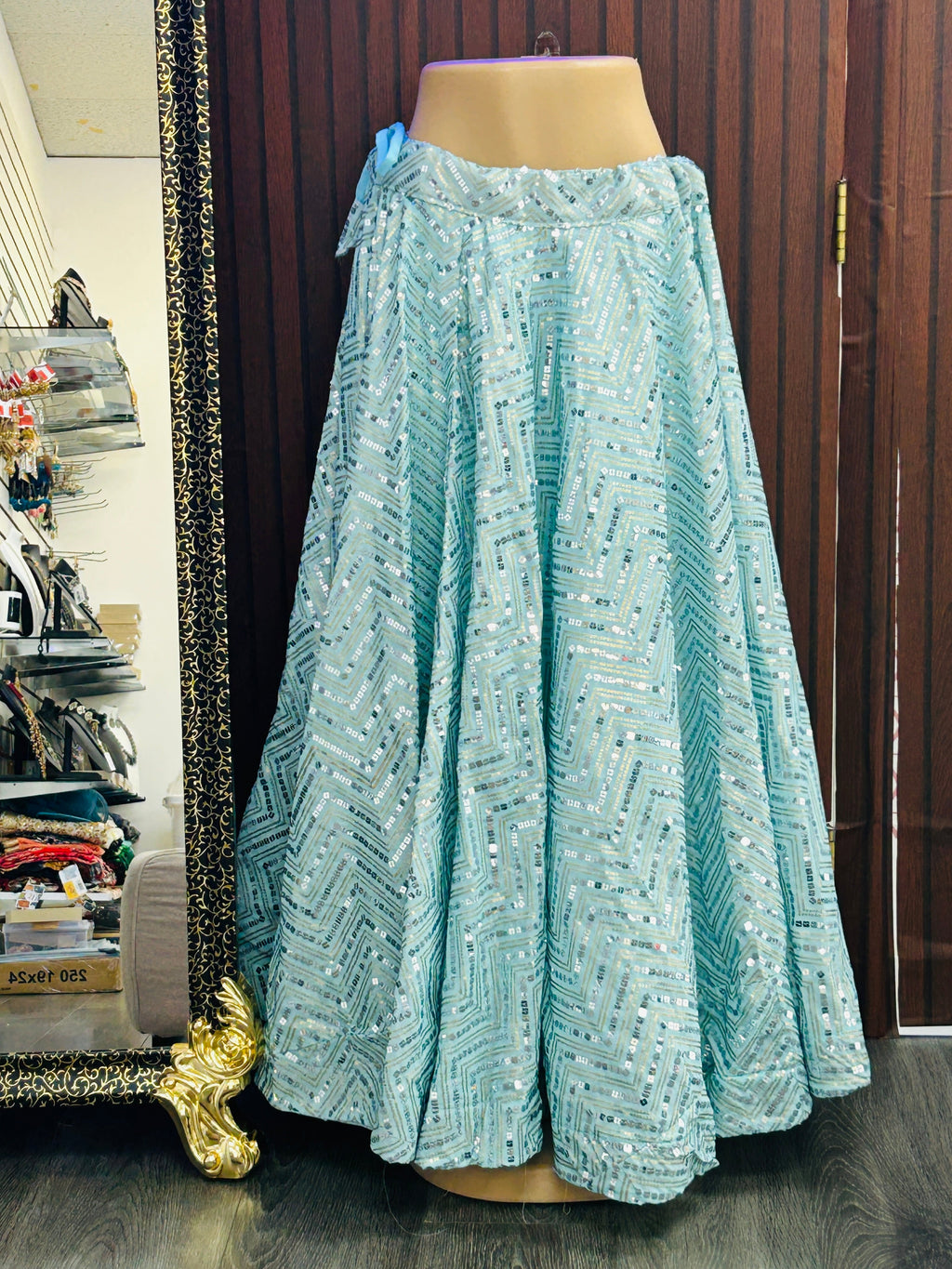 Sequin lehenga Skirt