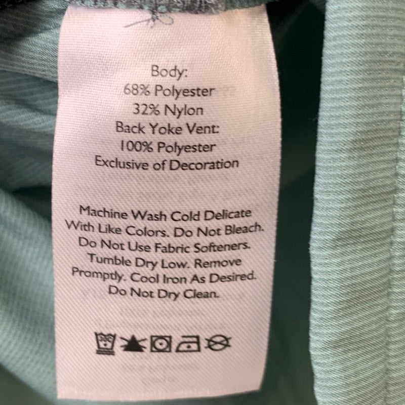 New Eddie Bauer Womens XL Guide 3.0 UPF 50+ Dusty Loden Green Long Sleeve Shirt