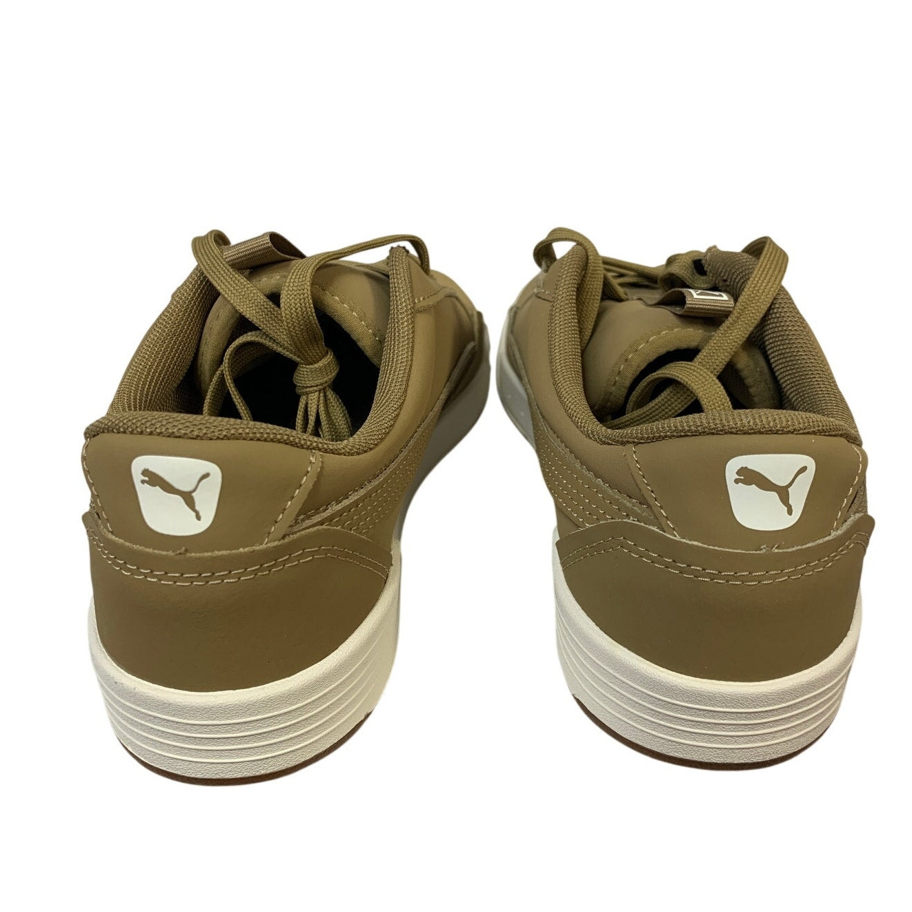 Puma Mens Size 9 Brown Skate Sneakers Lace Up Round Toe Low Top Athletic Shoes