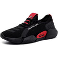 New Time to the Music Mens Size 10 Red Black Mesh Lace Up Athletic Sneaker Shoes