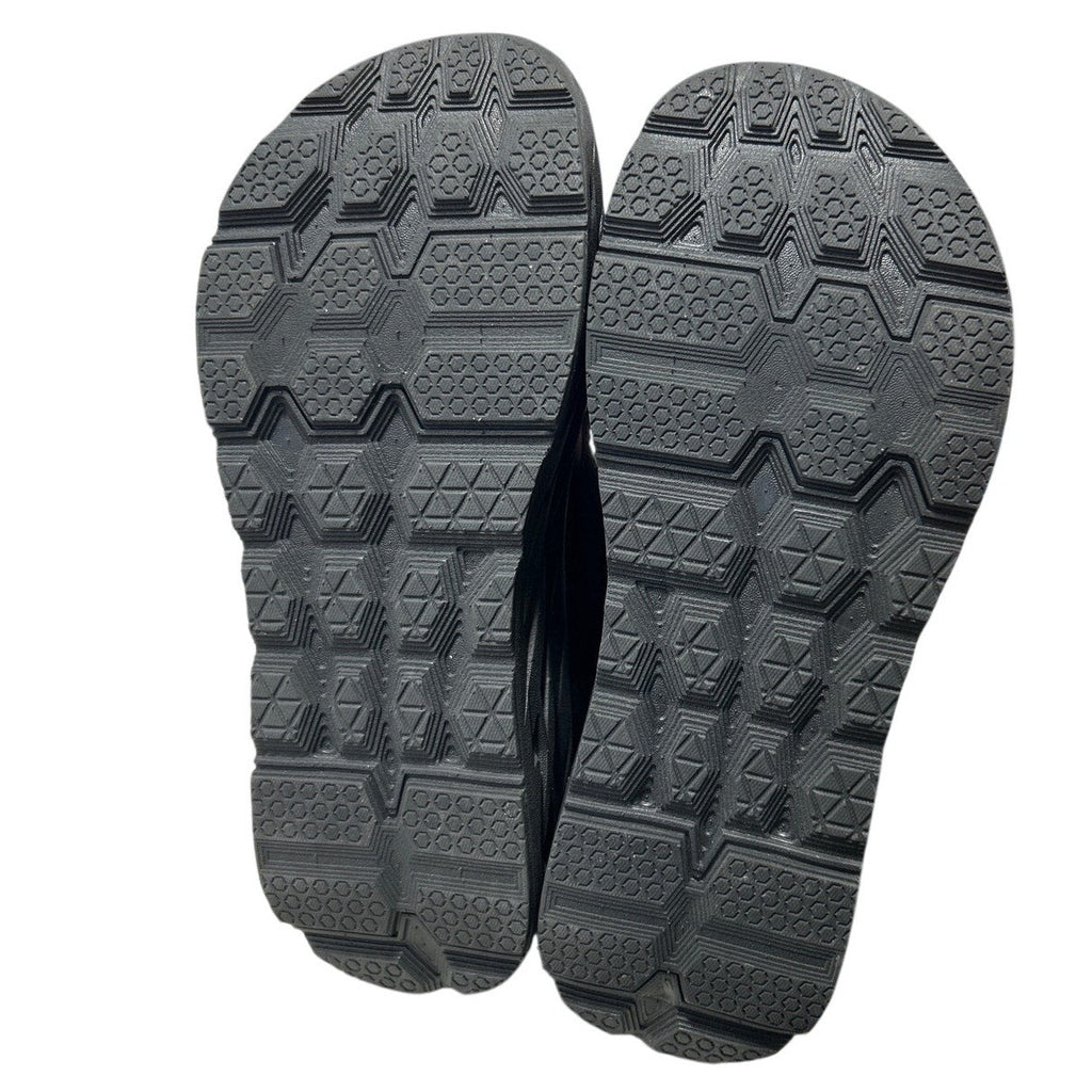 OrthoComfoot Womens Size 11 Black Lace Up Orthopedic Wide Toe Box Athletic Shoes