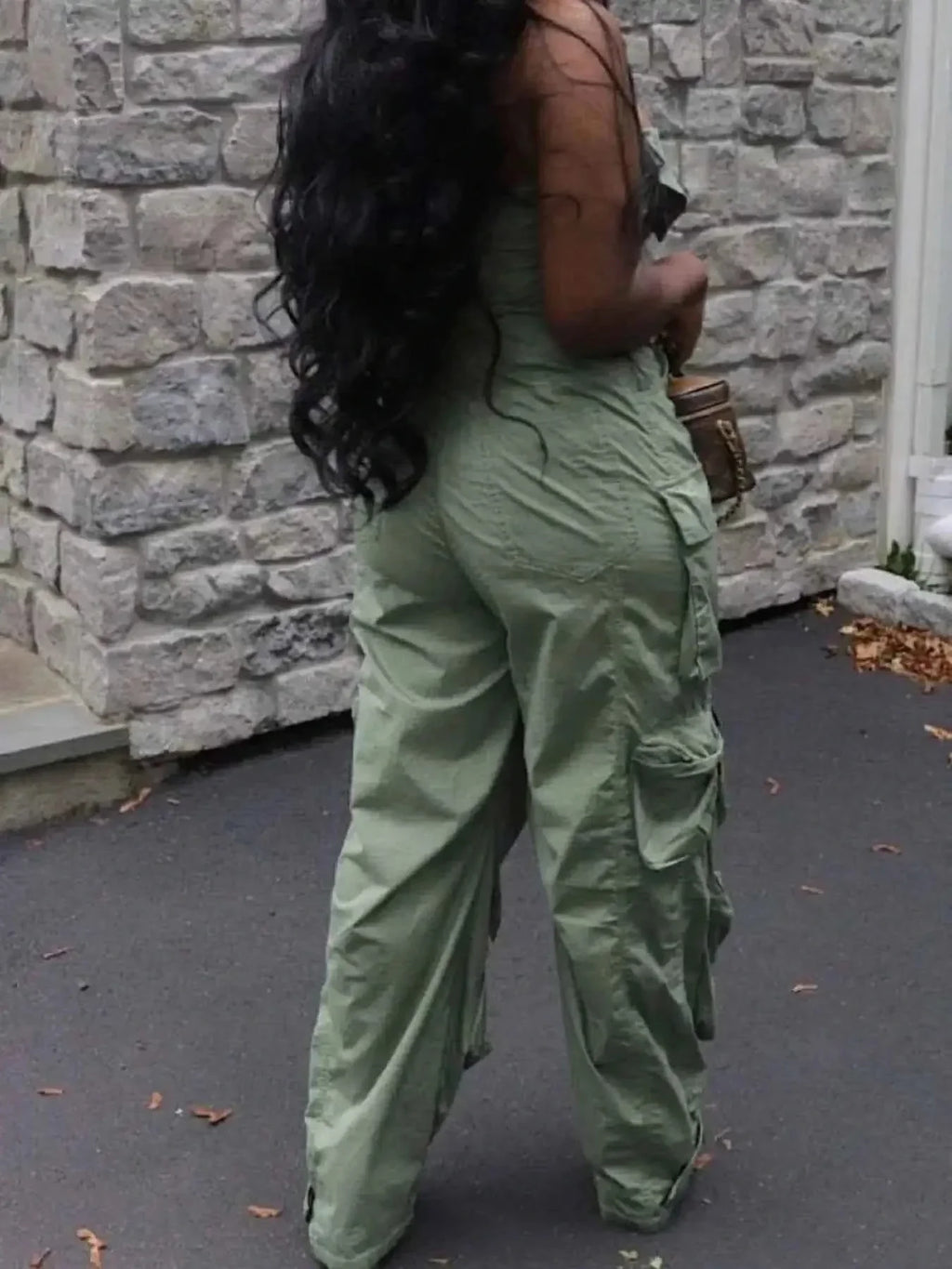 Tube Snap Down : Cargo Jumpsuit