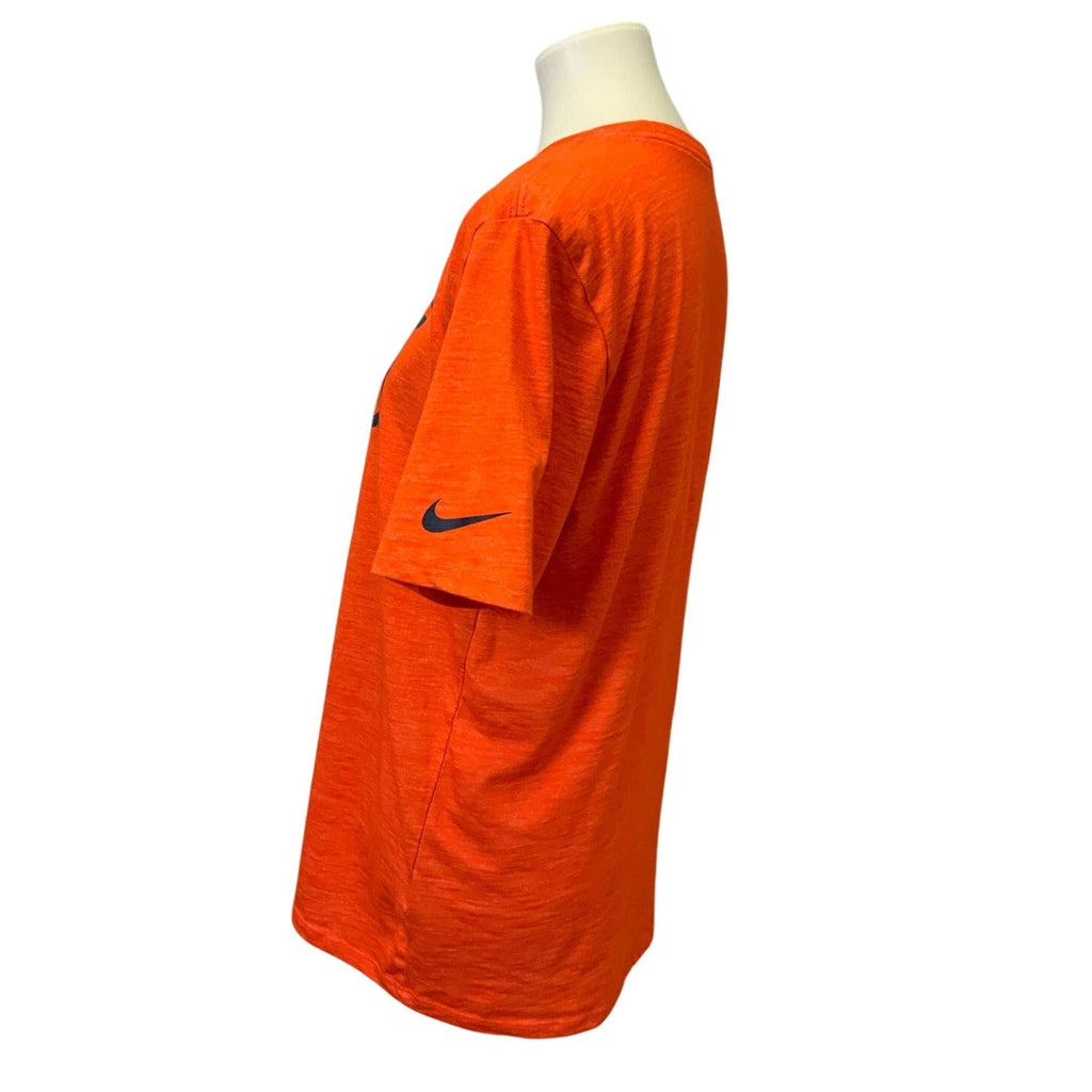 Nike NFL Chicago Bears Football Mens Medium Athletic Cut Dri-Fit Tee Shirt