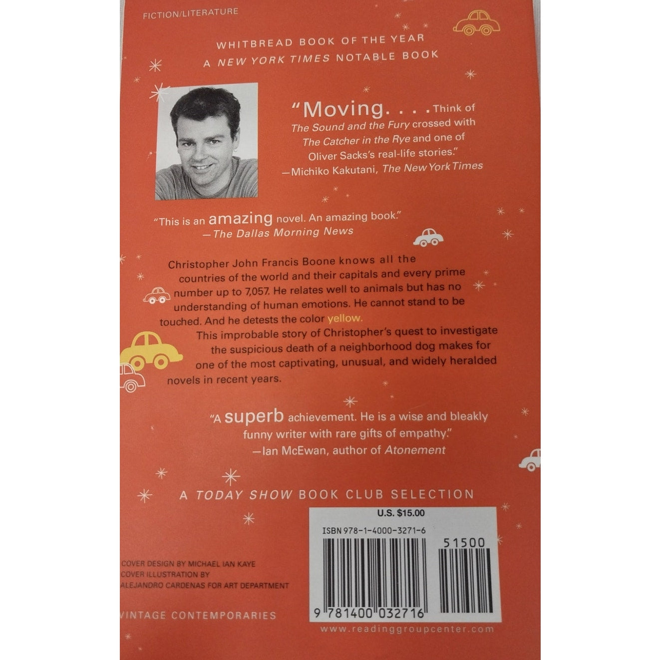 Vintage 2003 The Curious Incident of the Dog at Night-Time Paperback Mark Haddon