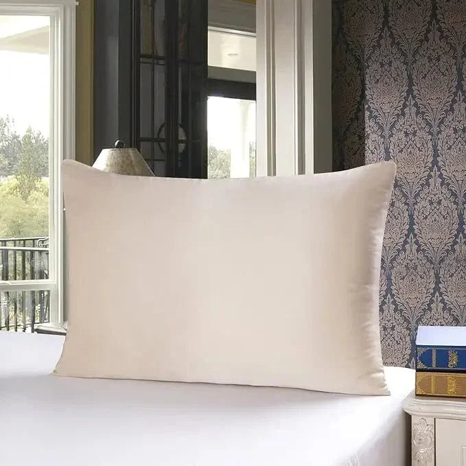 LUXHOME 100% Mulberry Silk Pillow Case With Hidden Zipper 22MM