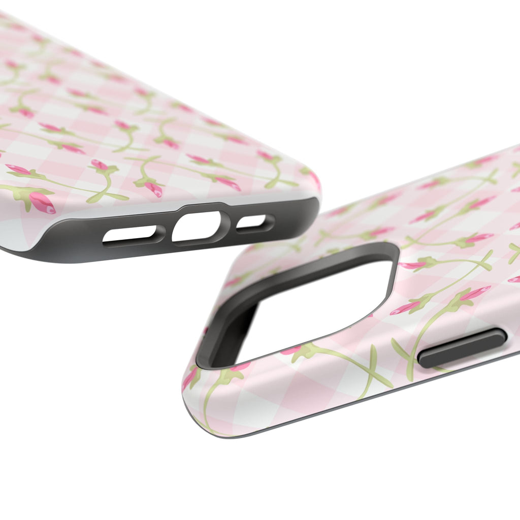 Customizable: Floral Impact-Resistant Phone Case