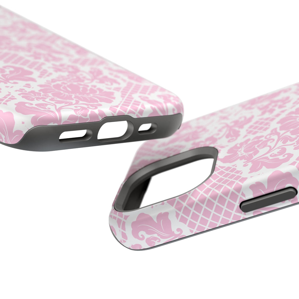 Customizable: Pink Lace Inspired Elegantly Chic Impact-Resistant Case