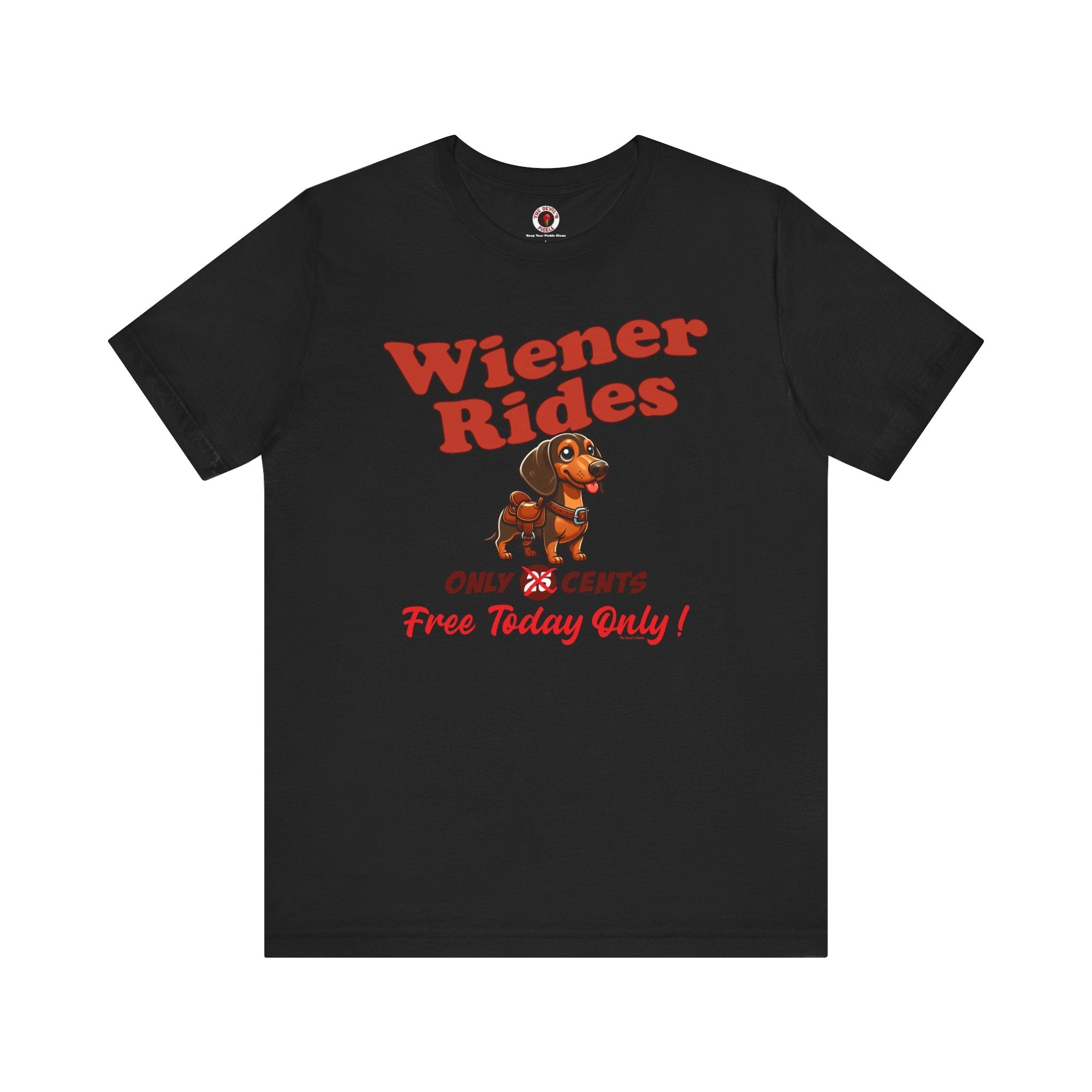 Free Wiener Rides T-Shirt