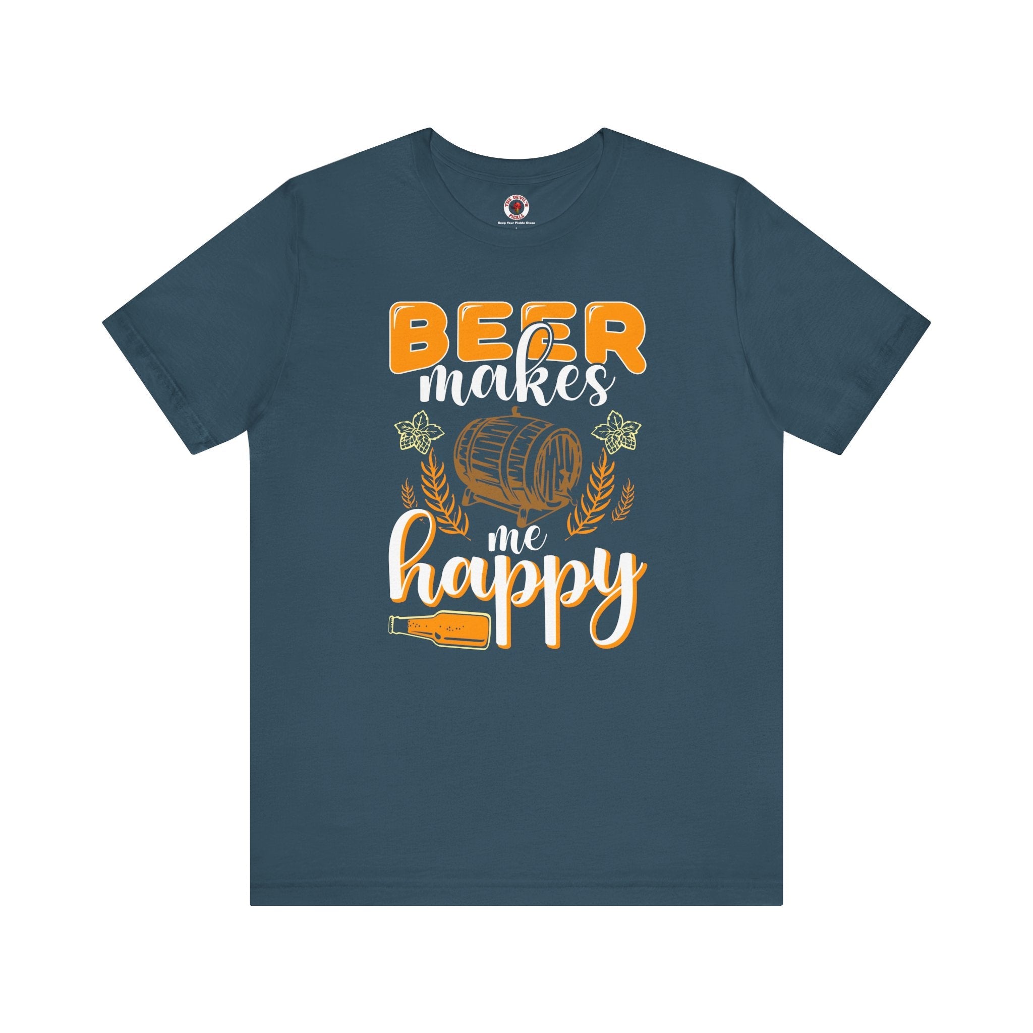 Beer Makes Me Happy T-Shirt