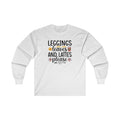 Leggings Leaves and Lattes Please Long Sleeve Tee