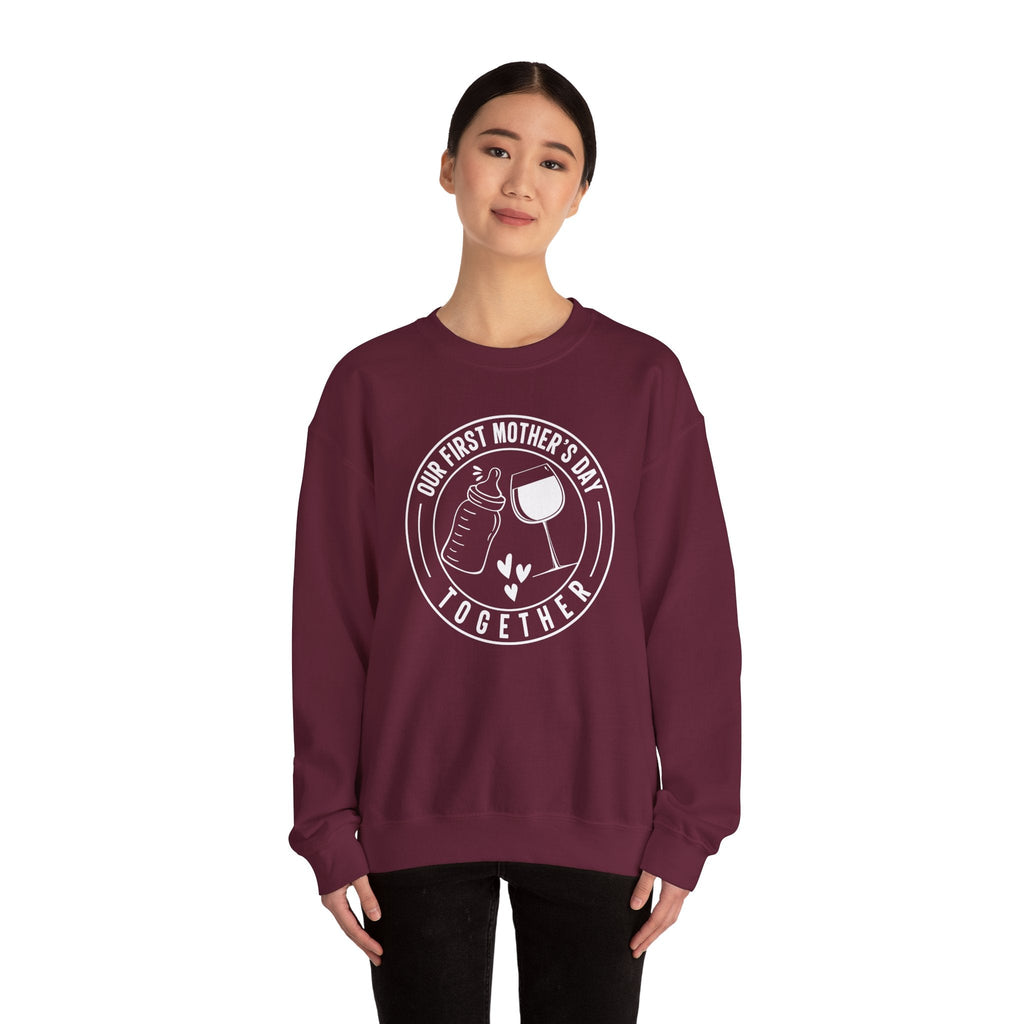 Our First Mothers Day Together Crewneck Sweatshirt