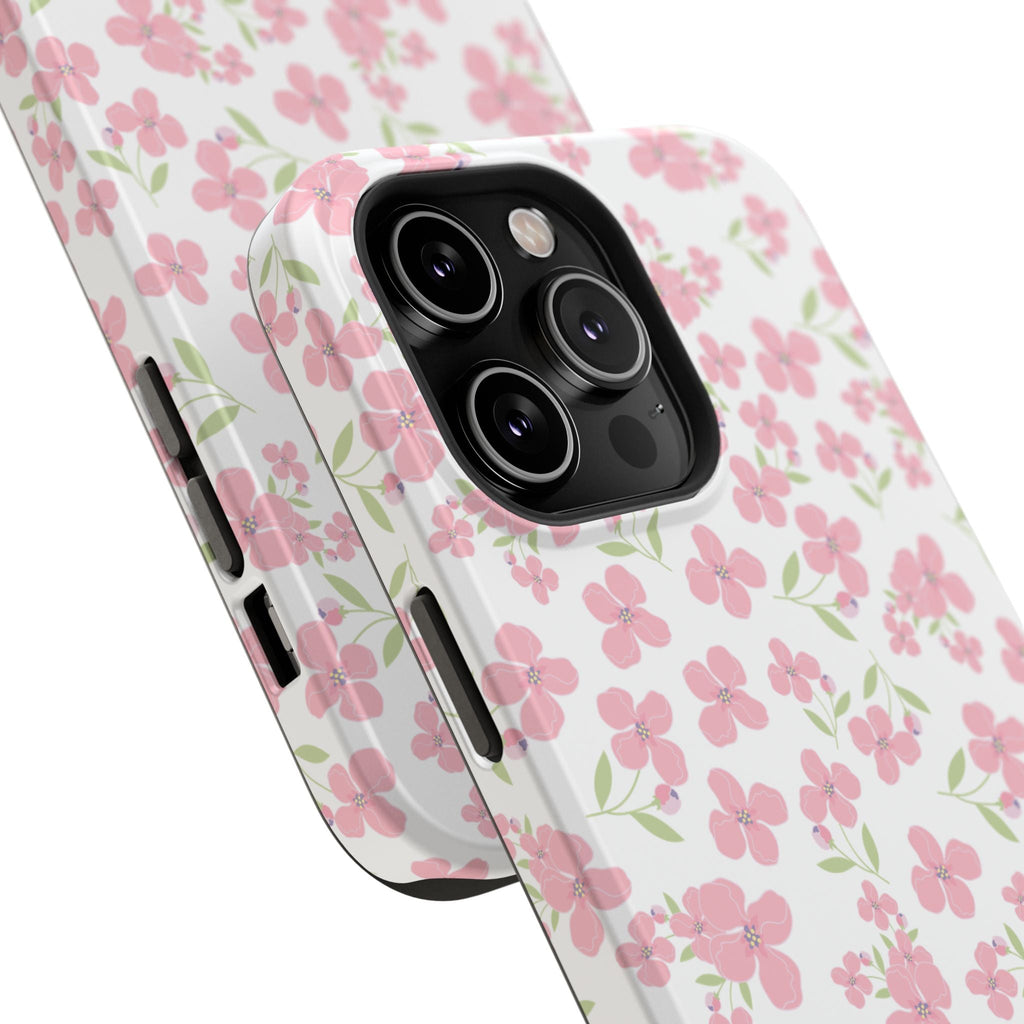 Customizable: Floral Impact-Resistant Phone Case