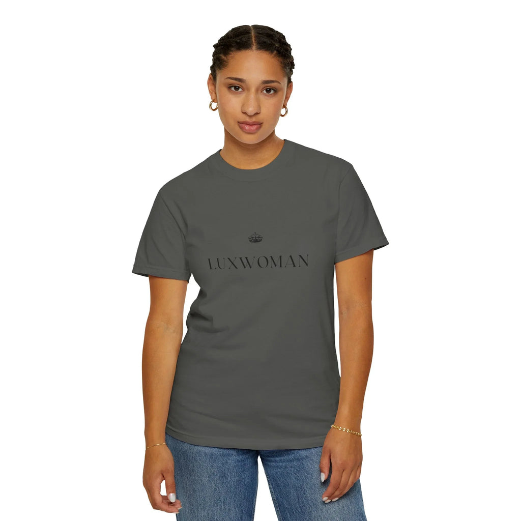 LUXWOMAN Soft 100% Cotton Comfort Tee