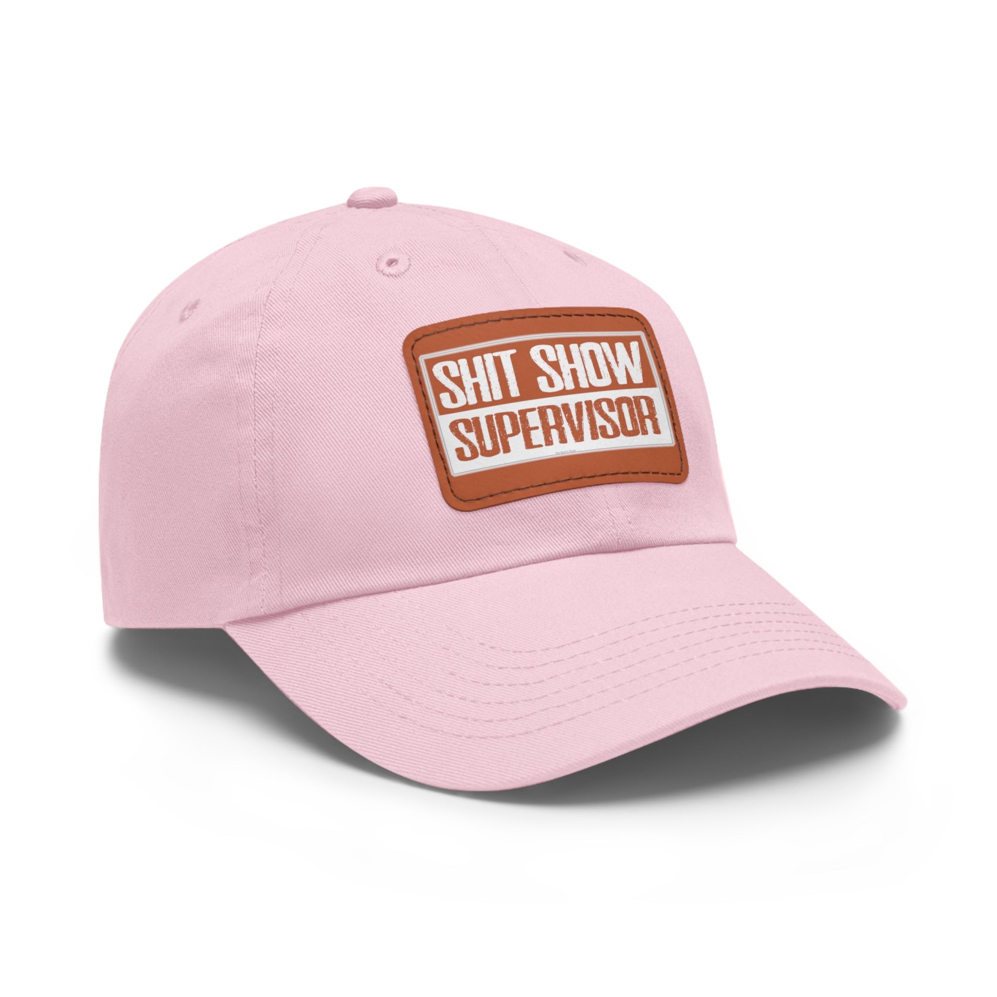Shit Show Supervisor Hat with Leather Patch