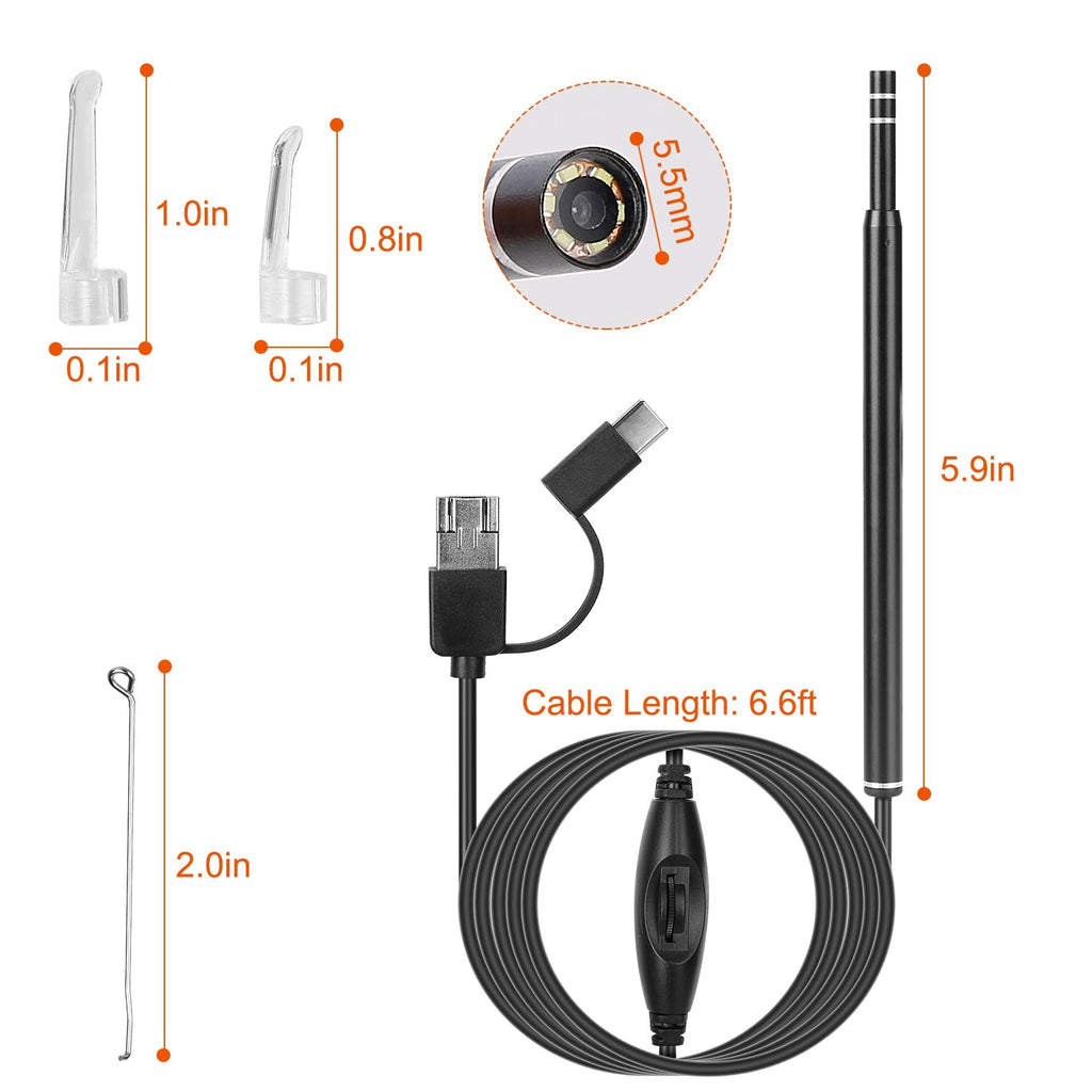 Ear Endoscope Wax Remover