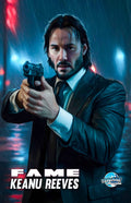 FAME: KEANU REEVES - ULYA STUZHUK TRADE VARIANT FANEXPO DALLAS 2025 EXCLUSIVE LTD 50