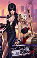 HARLEY QUINN X ELVIRA #1 - KATYA SINYUKHINA COVER A WRAPAROUND NYCC 2025 LTD 500