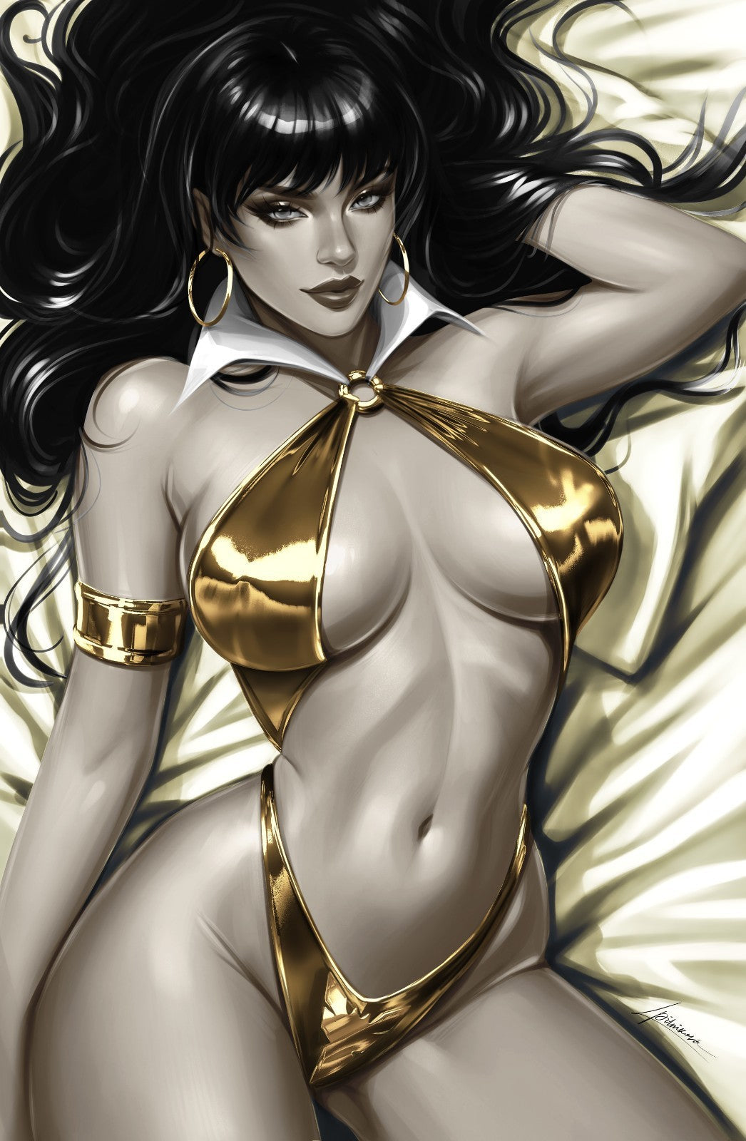VAMPIRELLA ARMAGEDDON #6 - PILNIKOVA ART COVER B VIRGIN VARIANT LTD 100