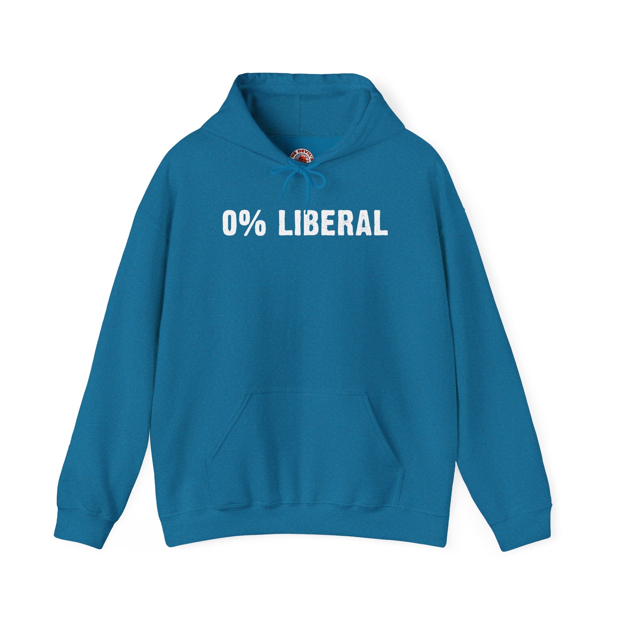 0% Liberal Hooded Sweatshirt
