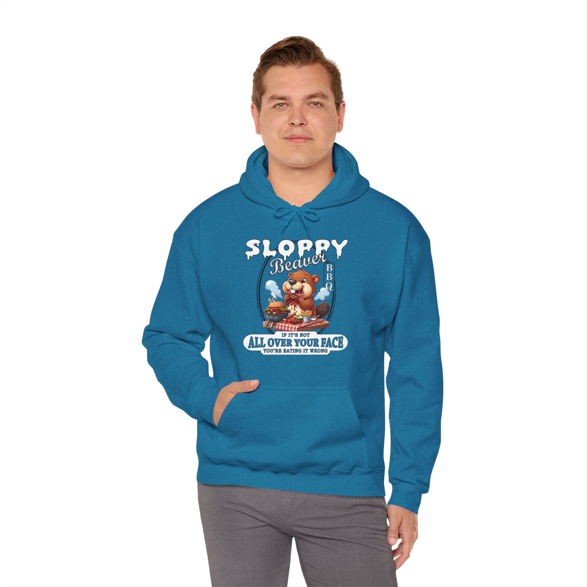 Sloppy Beaver BBQ Hooded Sweatshirt