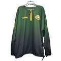 Dye Sport Mens XXL 100% Polyester Racine Case Baseball Quarter Zip Jersey