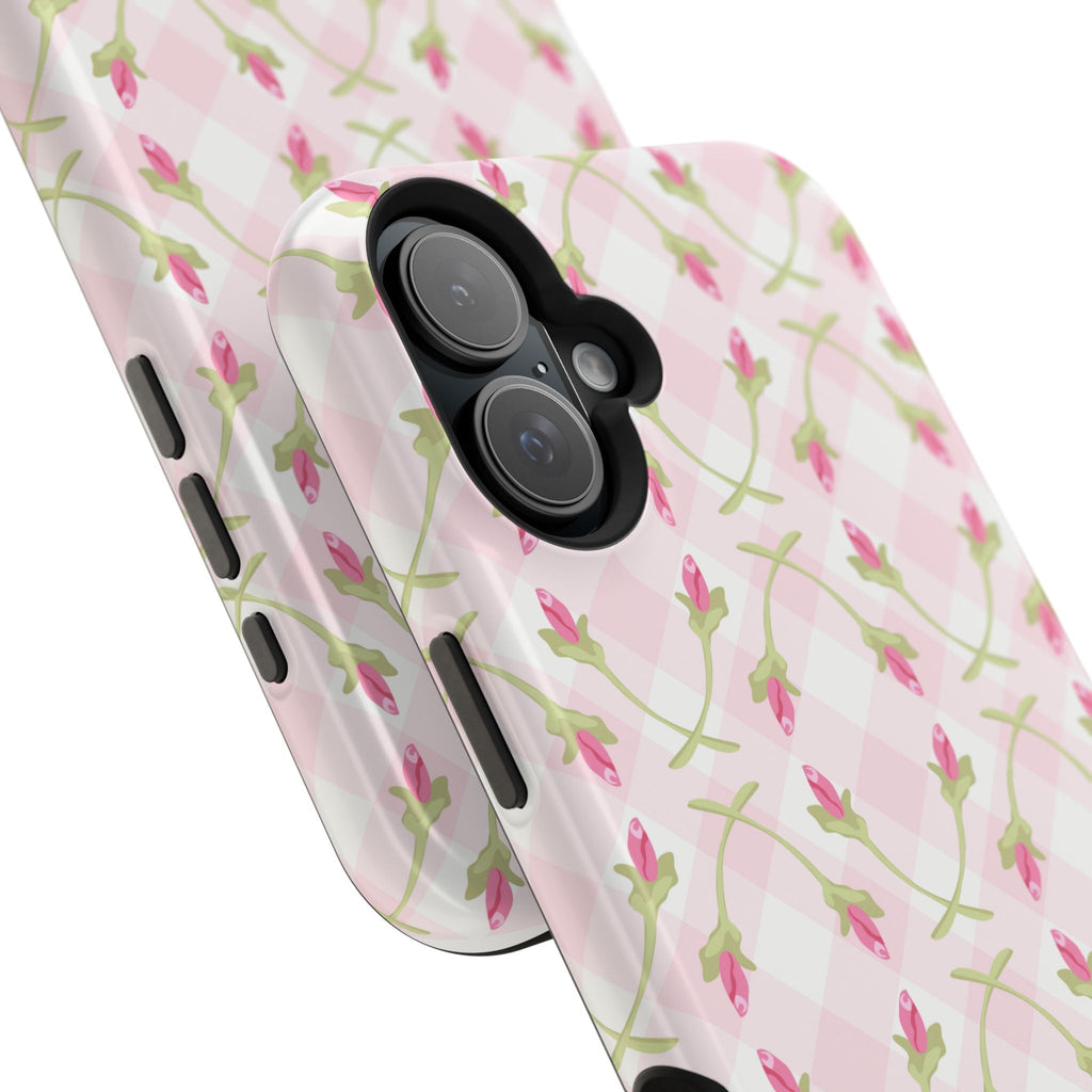 Customizable: Floral Impact-Resistant Phone Case