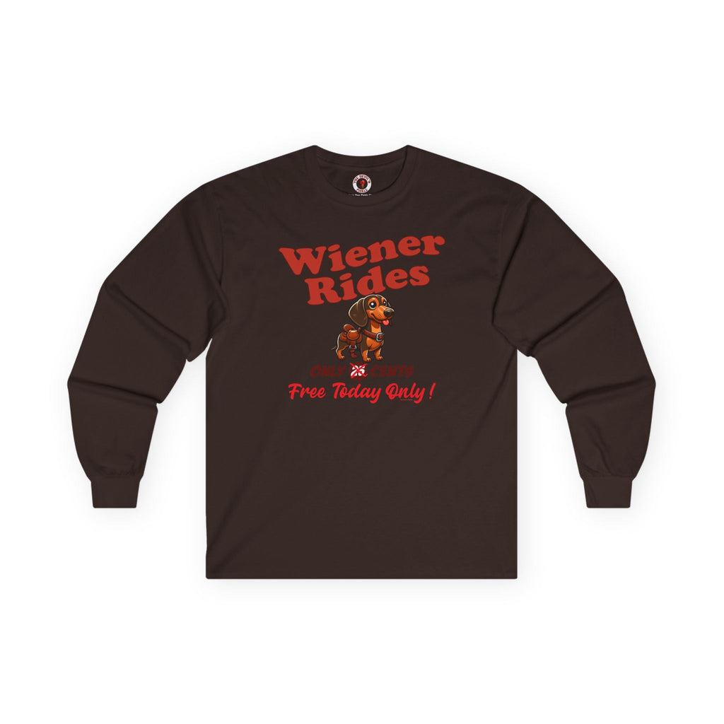 Free Wiener Rides Long Sleeve Tee