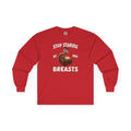 Stop Staring At My Breasts Long Sleeve Tee