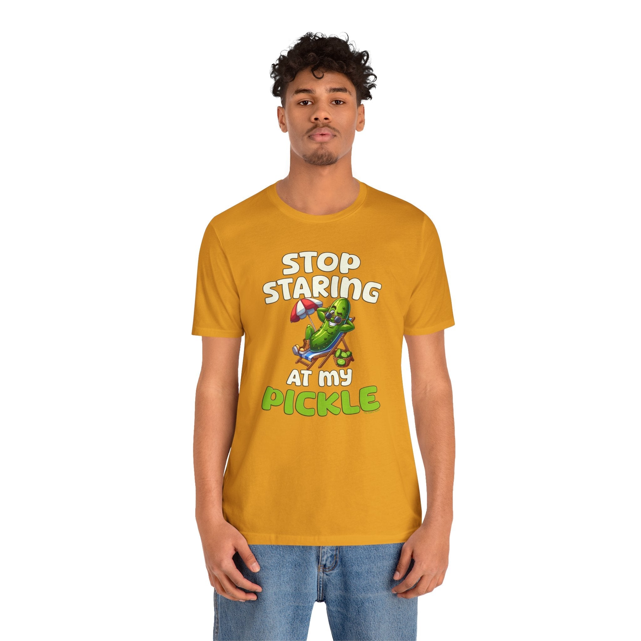 Stop Staring At My Pickle T-Shirt