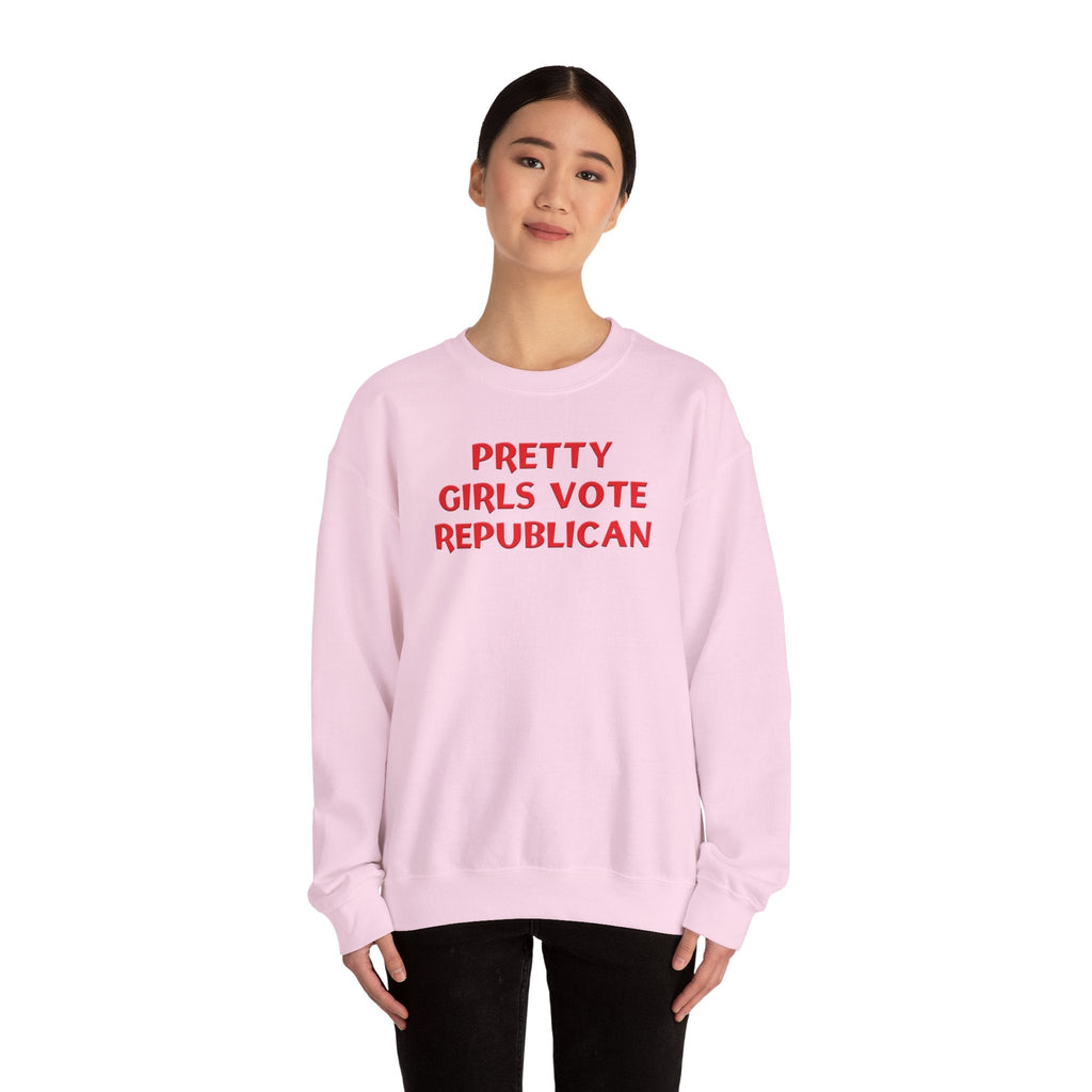 Pretty Girls Vote Republican Crewneck Sweatshirt