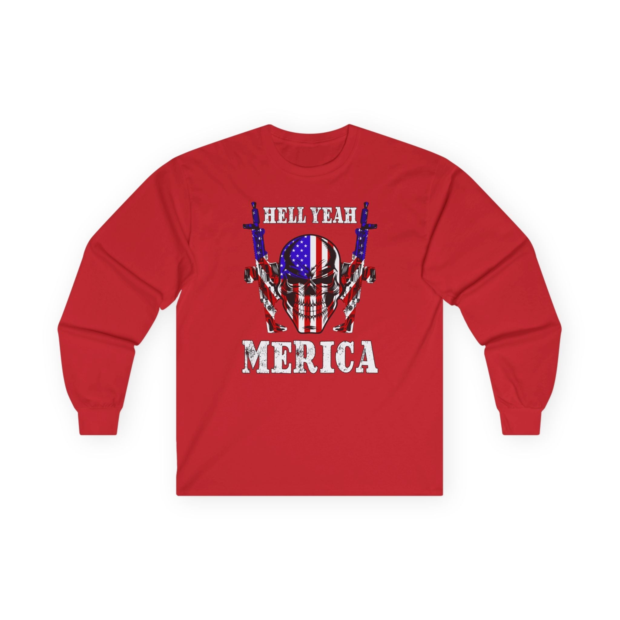 Hell Yeah Merica Long Sleeve Tee