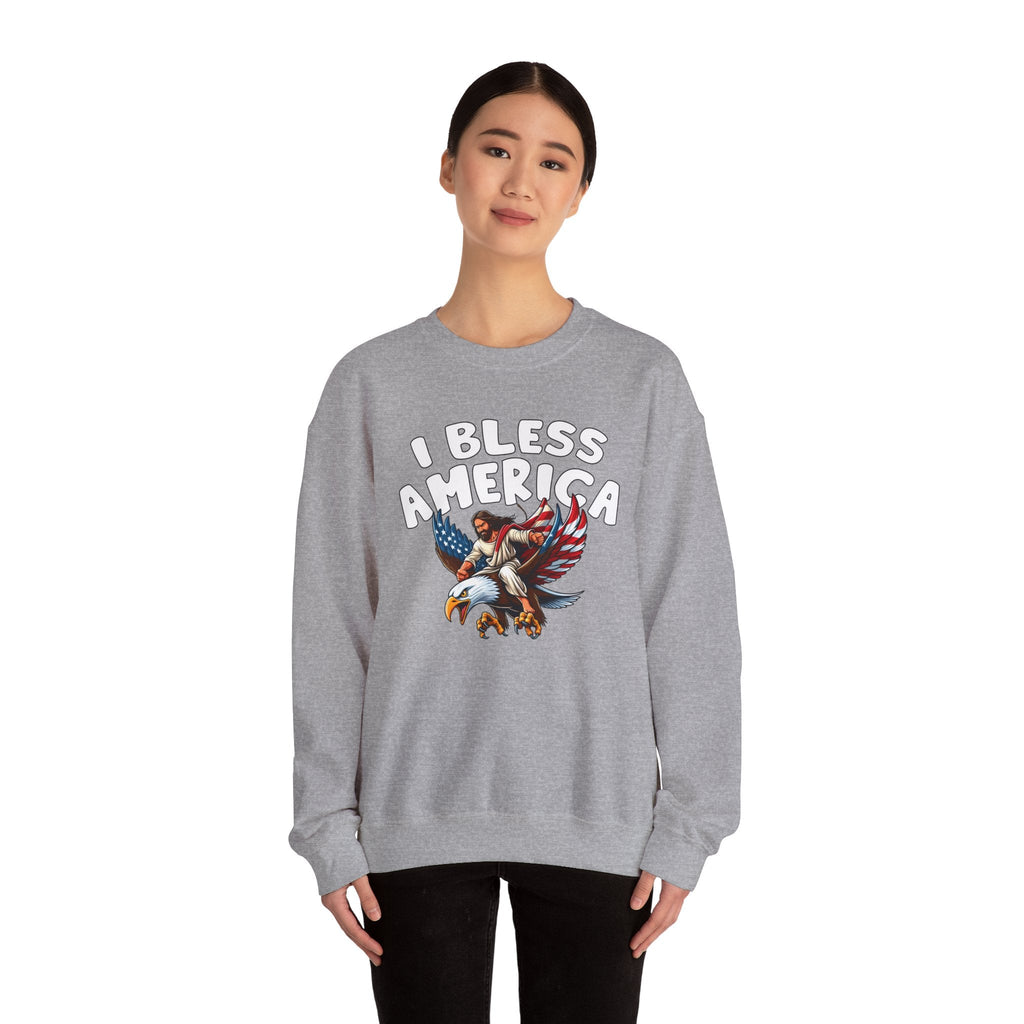 I Bless America Crewneck Sweatshirt