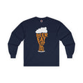 Beer Eat Sleep Repeat Long Sleeve Tee