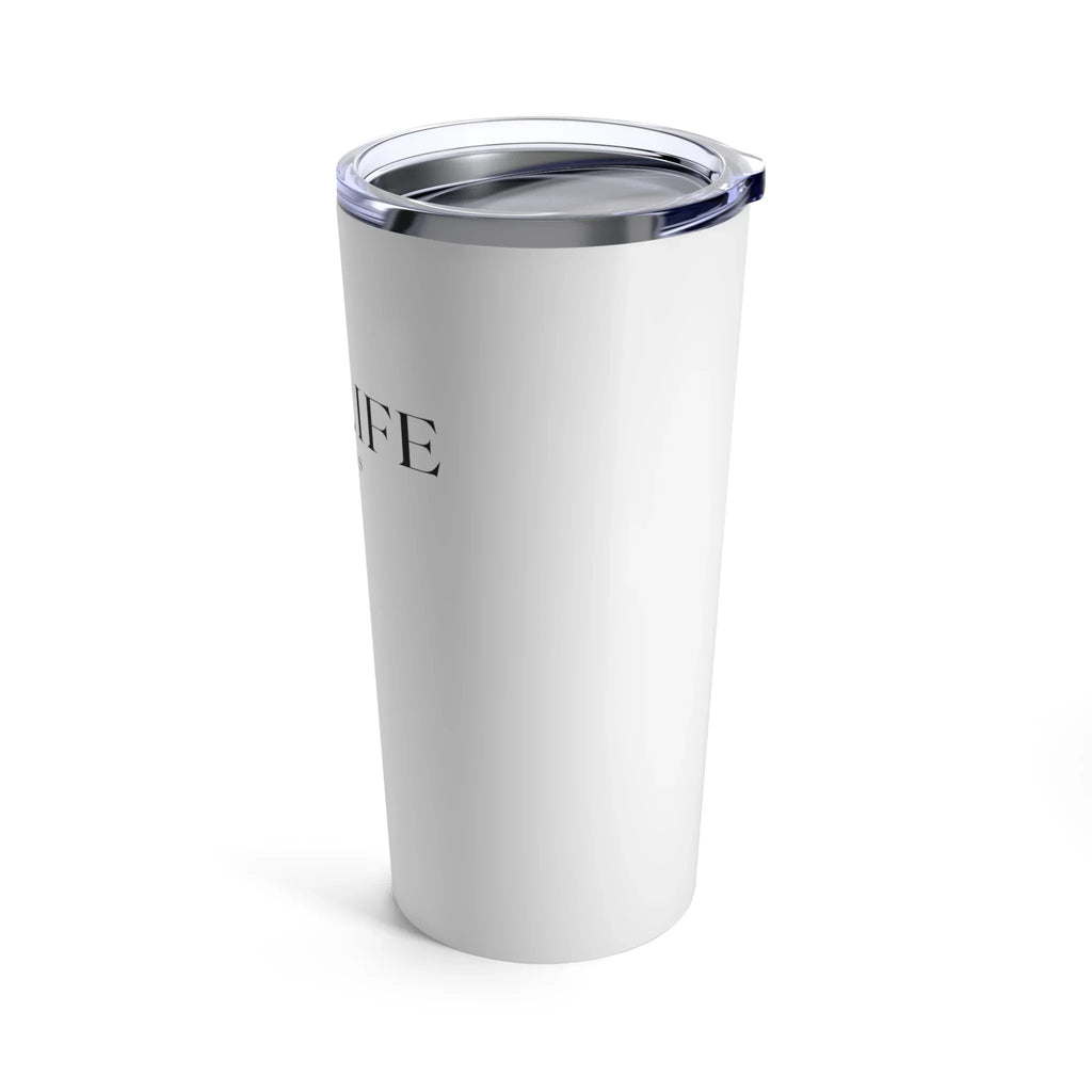 Luxlife Brands White Tumbler 20oz