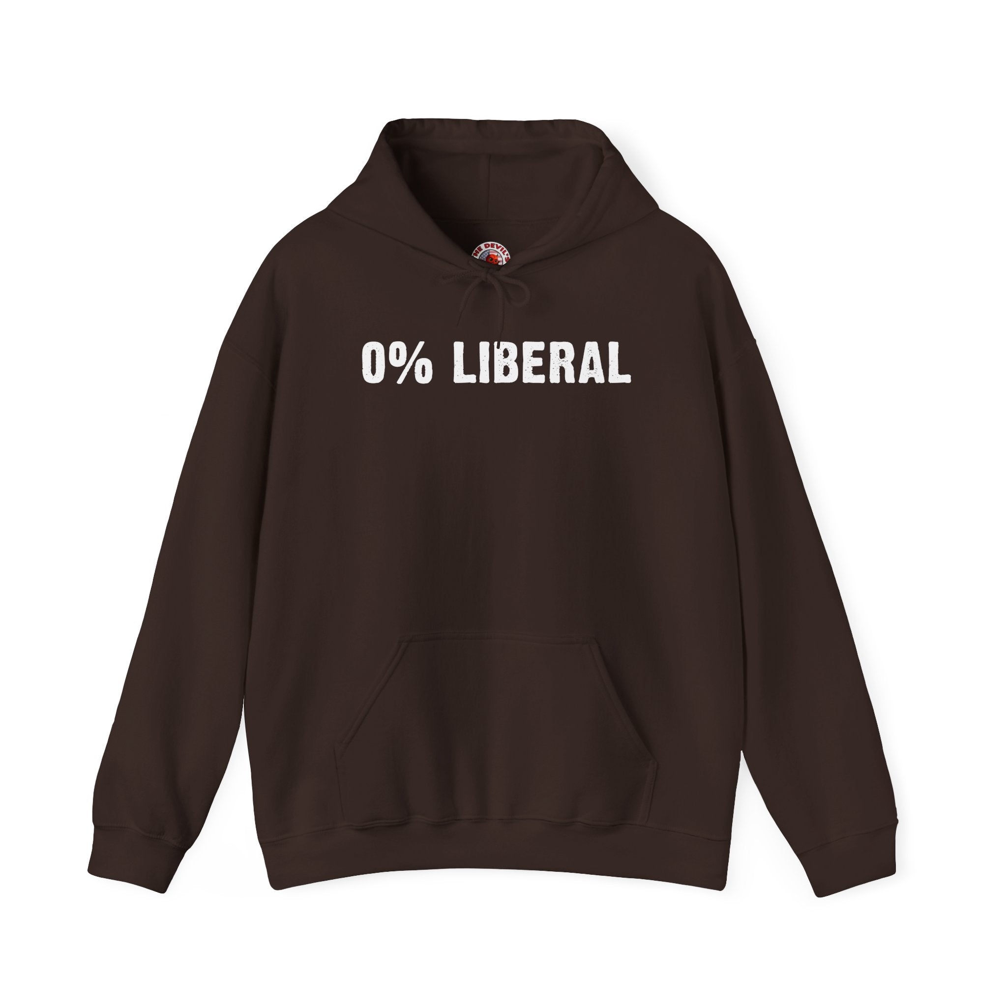 0% Liberal Hooded Sweatshirt