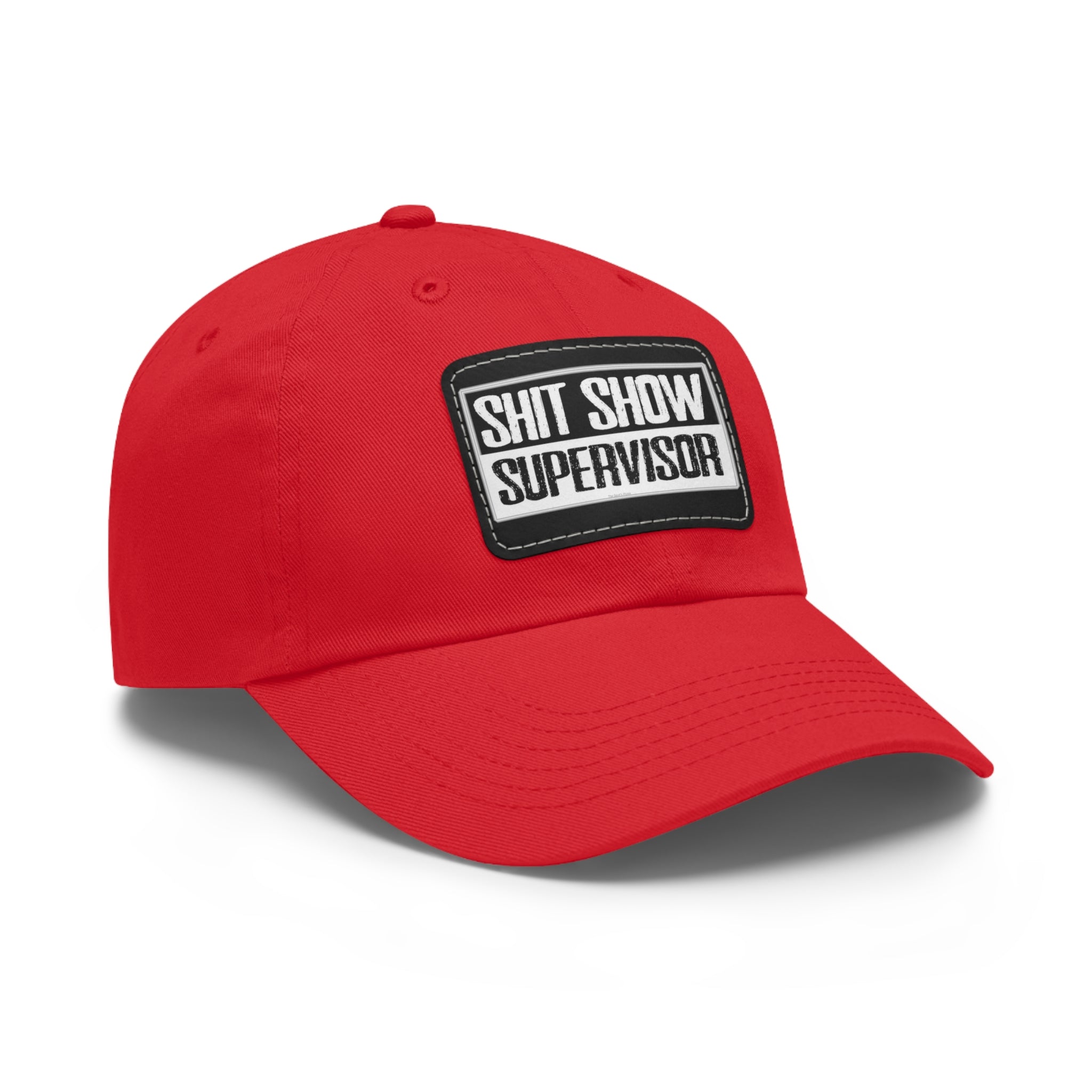 Shit Show Supervisor Hat with Leather Patch