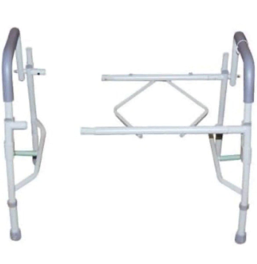 Healthline Deluxe 3 in 1 Bedside Commode, Toilet Safety Frame, Elevated Toile...