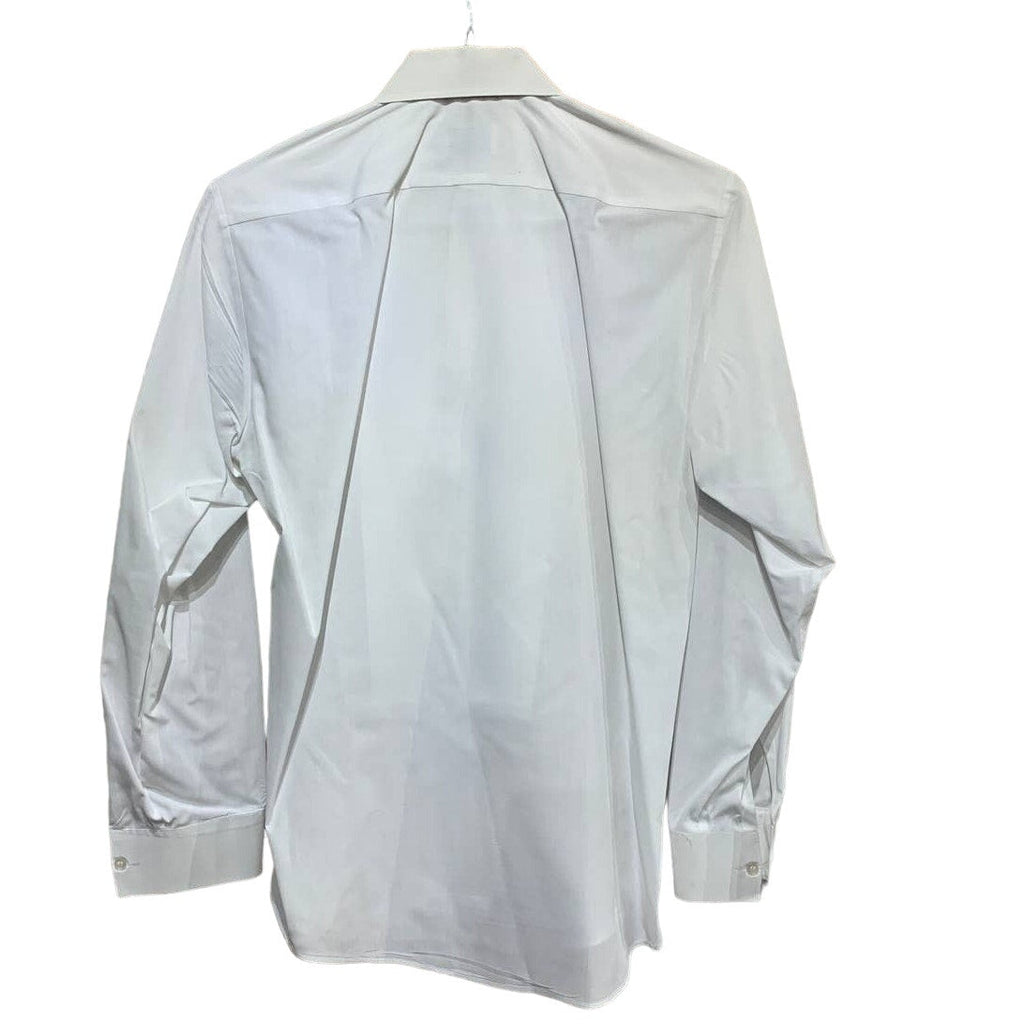 L & M Fashions Small Polycotton Long Sleeve 32/33 Mens White Formal Tuxedo Shirt